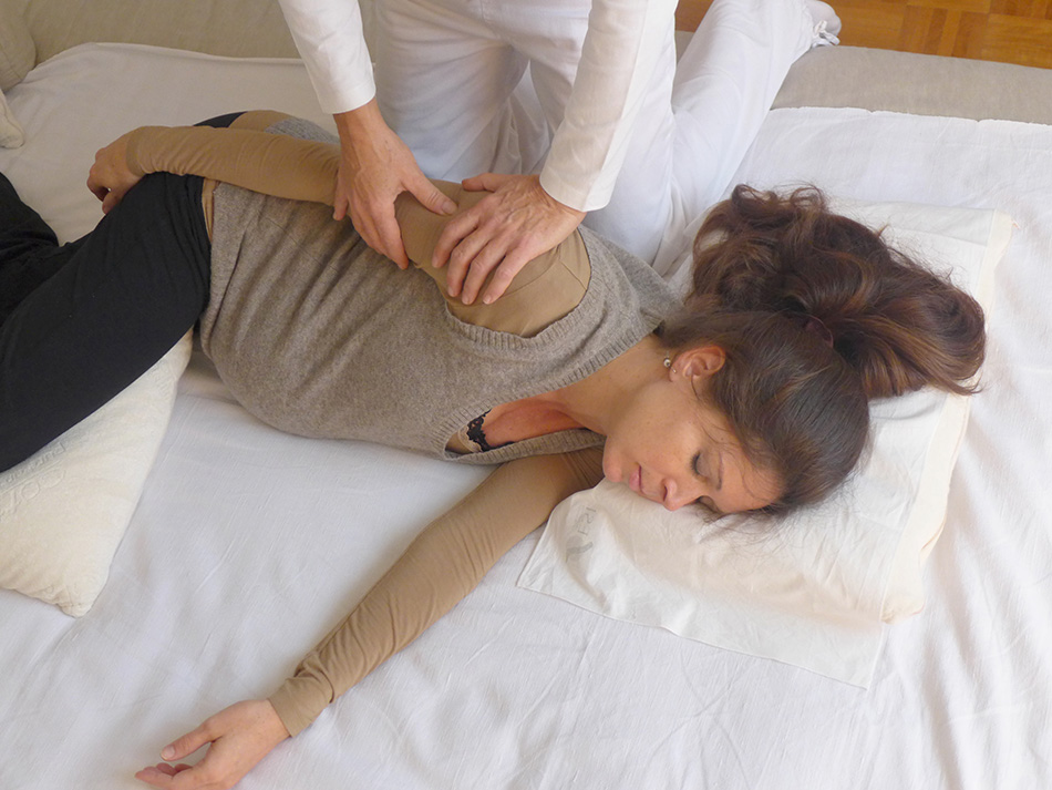 Shiatsu-Behandlung